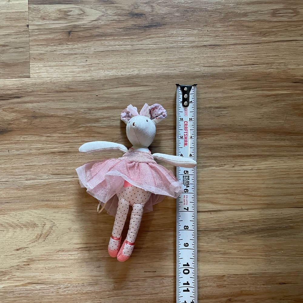 Pink Ballerina Doll from France/ Moulin Roty